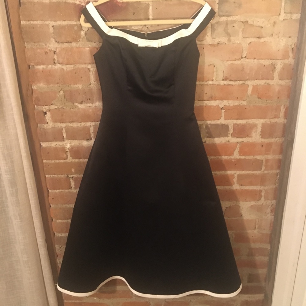 Jessica McClintock bridal off the shoulder dress